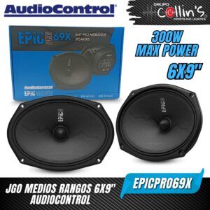 JGO MEDIOS RANGOS 6X9" AUDIOCONTROL EPICPRO69X