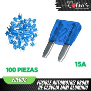 FUSIBLE AUTOMOTRIZ DE CLAVIJA MINI