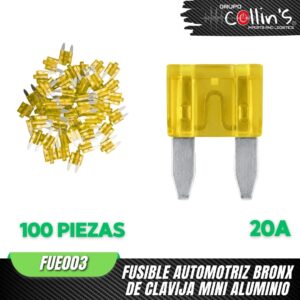 FUSIBLE AUTOMOTRIZ DE CLAVIJA MINI