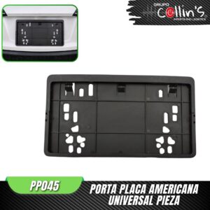 PORTA PLACAS TIPO AMERICANA