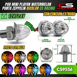 PAR MINI PLAFON WATERMELON PUNTA ZEPELLIN CS RACING