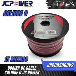 BOBINA DE CABLE JC POWER JCPC05ORDV2