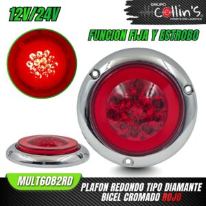 PLAFON REDONDO TIPO DIAMANTE MULT6082RD
