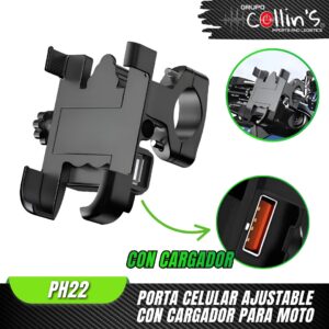 PORTA CELULAR AJUSTABLE PARA MOTO PH22