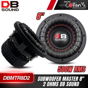 SUBWOOFER MASTER 8" 2 OHMS DB SOUND DBMTR8D2