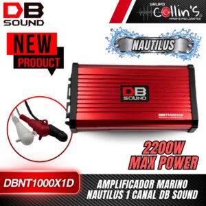 AMPLIFICADOR MARINO NAUTILUS DB SOUND DBNT1000X1D