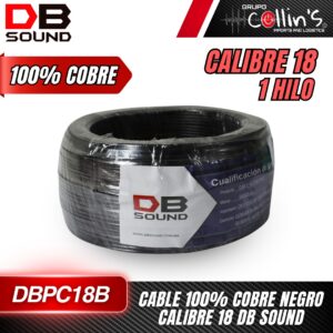 CABLE 100% COBRE CALIBRE 18 DB SOUND DBPC18B