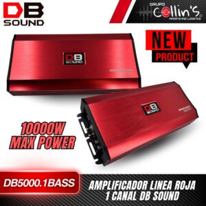 AMPLIFICADOR LÍNEA ROJA DB SOUND DB5000.1BASS