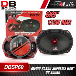MEDIO RANGO SUPREME 6X9" DB SOUND DBSP69