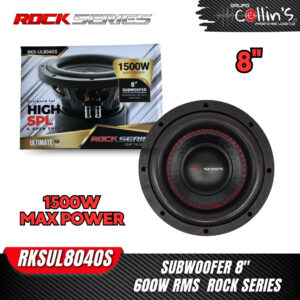 SUBWOOFER 8" ROCK SERIES RKSUL8040S