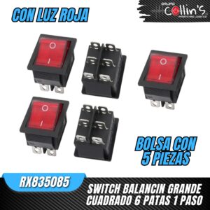 SWITCH BALANCIN GRANDE CUADRADO RX835085