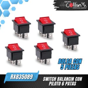 SWITCH BALANCIN CON PILOTO RX835089