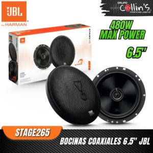 BOCINAS COAXIALES 6.5" JBL STAGE265