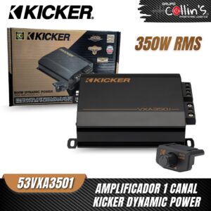 AMPLIFICADOR 1 CANAL KICKER 53VXA3501