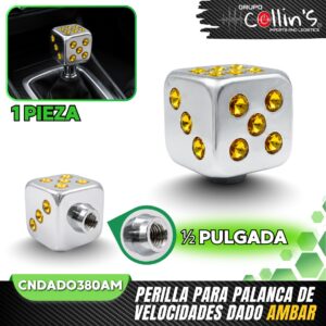 PERILLA PARA PALANCA DE VELOCIDADES DADO DISTINTOS COLORES CNDADO380