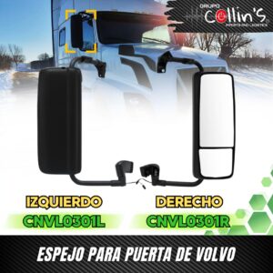 ESPEJO PARA PUERTA DE VOLVO CNVL0301
