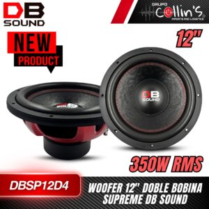 WOOFER 12" DOBLE BOBINA SUPREME DB SOUND DBSP12DA