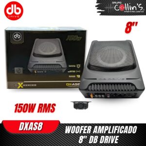 WOOFER AMPLIFICADO 8" DB DRIVE DXAS8