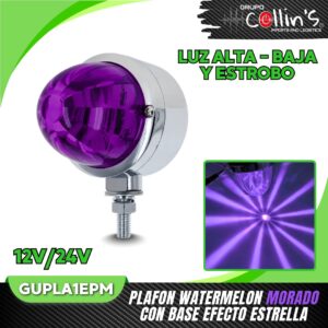 PLAFON WATERMELON CON BASE EFECTO ESTRELLA GUPLA1EPM
