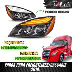 FAROS PARA  FREIGHTLINER/ CASCADIA 2018 MTUNIFR20217