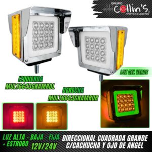 DIRECCIONAL CUADRADA GRANDE C/CACHUCHA Y OJO DE ÁNGEL MULT6643GNAMRD