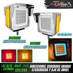 DIRECCIONAL CUADRADA GRANDE C/CACHUCHA Y OJO DE ÁNGEL MULT6643IBAMRD