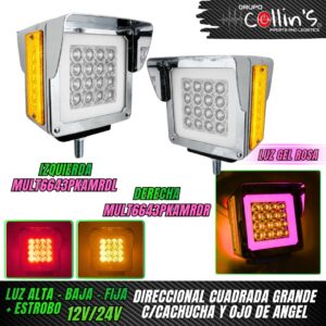 DIRECCIONAL CUADRADA GRANDE C/CACHUCHA Y OJO DE ÁNGEL MULT6643PKAMRD
