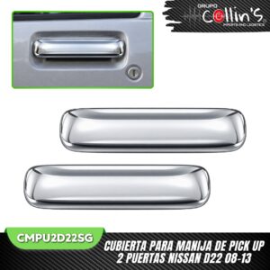 CUBIERTA PARA MANIJA DE PICK UP 2 PUERTAS NISSAN D22 08-13 CMPU2D225G