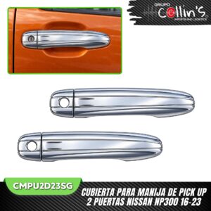 CUBIERTA PARA MANIJA DE PICK UP 2 PUERTAS NISSAN KP300 16-23 CMPU2D235G