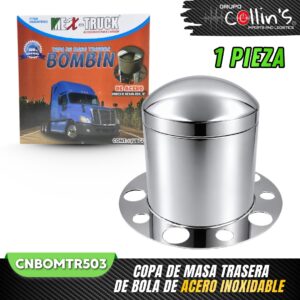 COPA DE MASA TRASERA DE BOLA DE ACERO INOXIDABLE CNBOMTR503