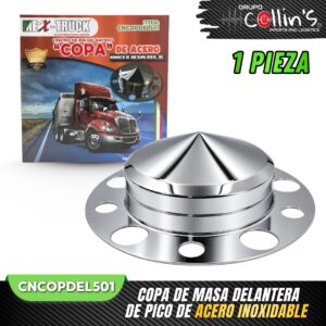 COPA DE MASA DELANTERA DE PICO DE ACERO INOXIDABLE CNCOPDEL501