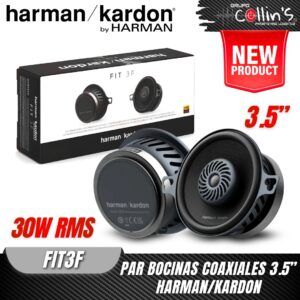 PAR BOCINAS COAXIALES 3.5" HARMAN/KARDON FIT3F
