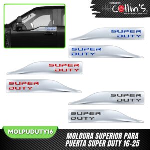 MOLDURA SUPERIOR PARA PUERTA SUPER DUTY 16-25 MOLPUDUTY16
