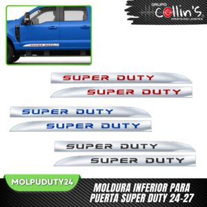 MOLDURA INFERIOR PARA PUERTA SUPER DUTY 24-27 MOLPUDUTY24