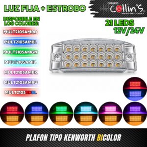PLAFON TIPO KENWORTH BICOLOR MULT2105