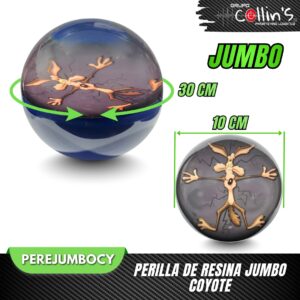 PERILLA DE RESINA JUMBO COYOTE PEREJUMBOCY