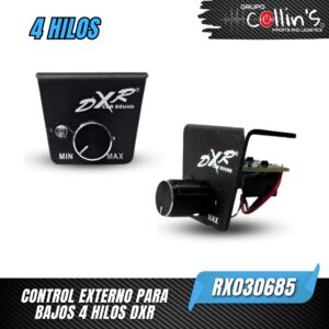 CONTROL EXTERNO PARA BAJOS 4 HILOS DXR RX030685