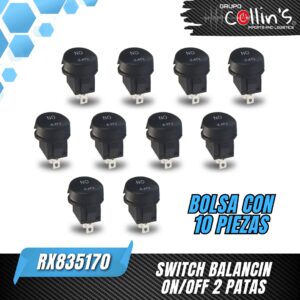 SWITCH BALANCIN ON/OFF 2 PATAS RX835170