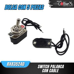 SWITCH PALANCA CON CABLE RX835240
