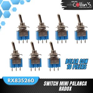 SWITCH MINI PALANCA RADOX RX835260