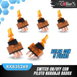 SWITCH MINI PALANCA RADOX RX835269