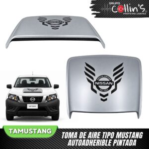 TOMA DE AIRE TIPO MUSTANG AUTOADHERIBLE PINTADA TAMUSTANG